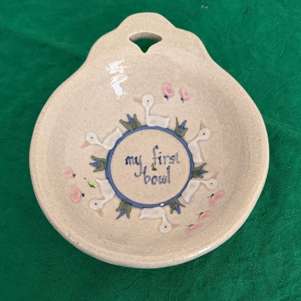 Baby’s first bowl Decorative Ceramic Bowl